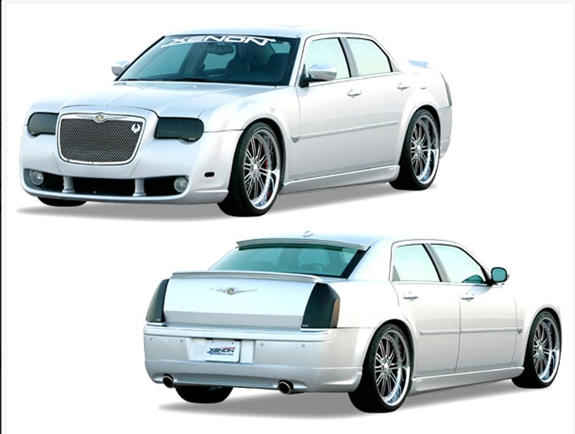 Xenon Urethane Full Body Kit 05-10 Chrysler 300C, SRT-8 - Click Image to Close